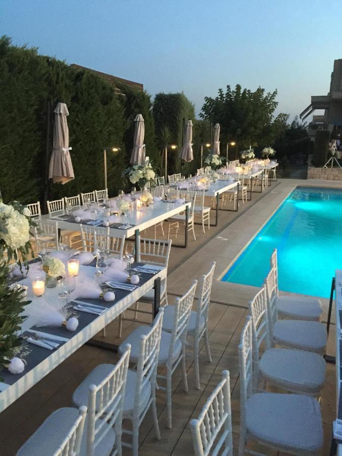 Niovi Boutique Apartments Афитос Екстериор снимка
